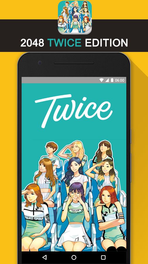 2048 TWICE Kpop Puzzle Game screenshot game