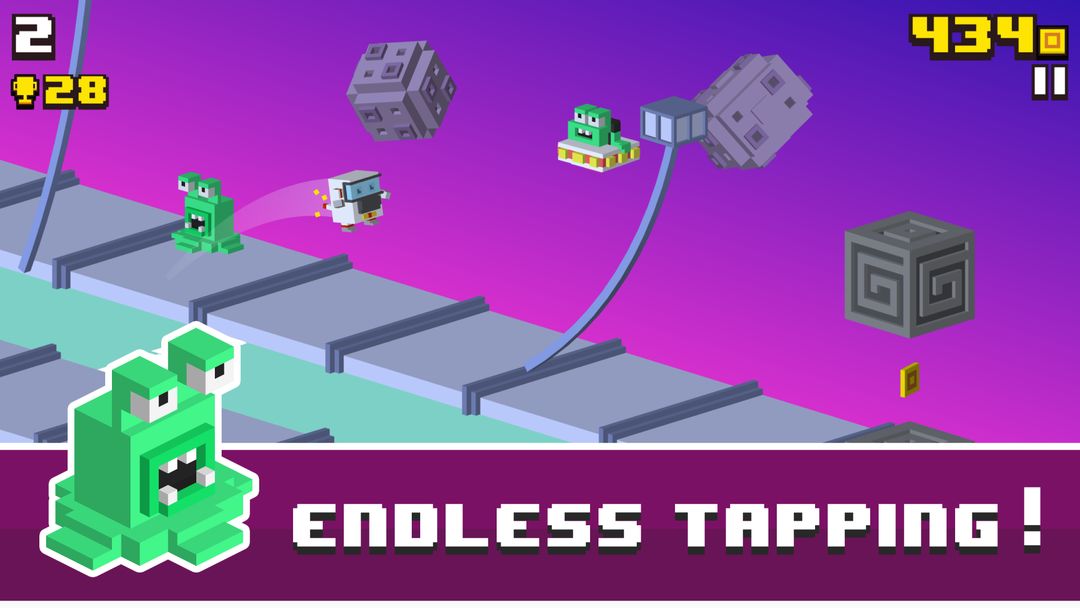 Monkey Rope - Endless Jumper 게임 스크린 샷