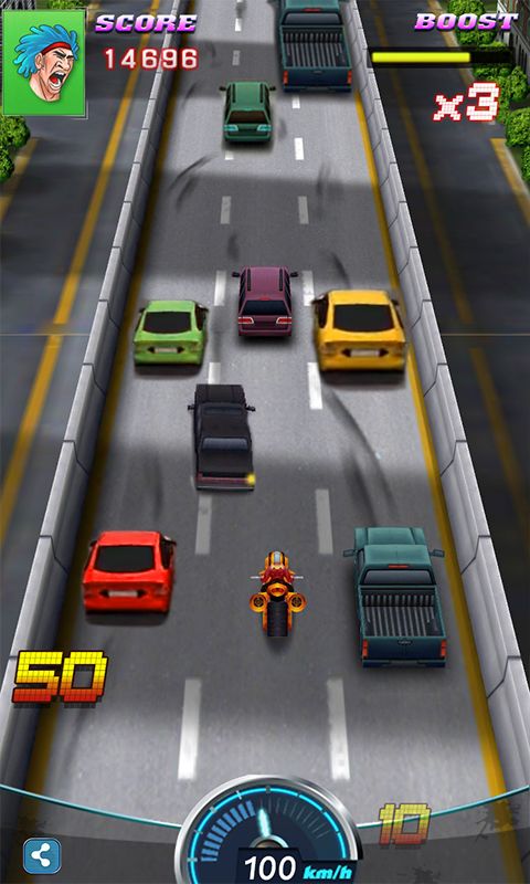 Moto racing -  Traffic race 3D 게임 스크린 샷