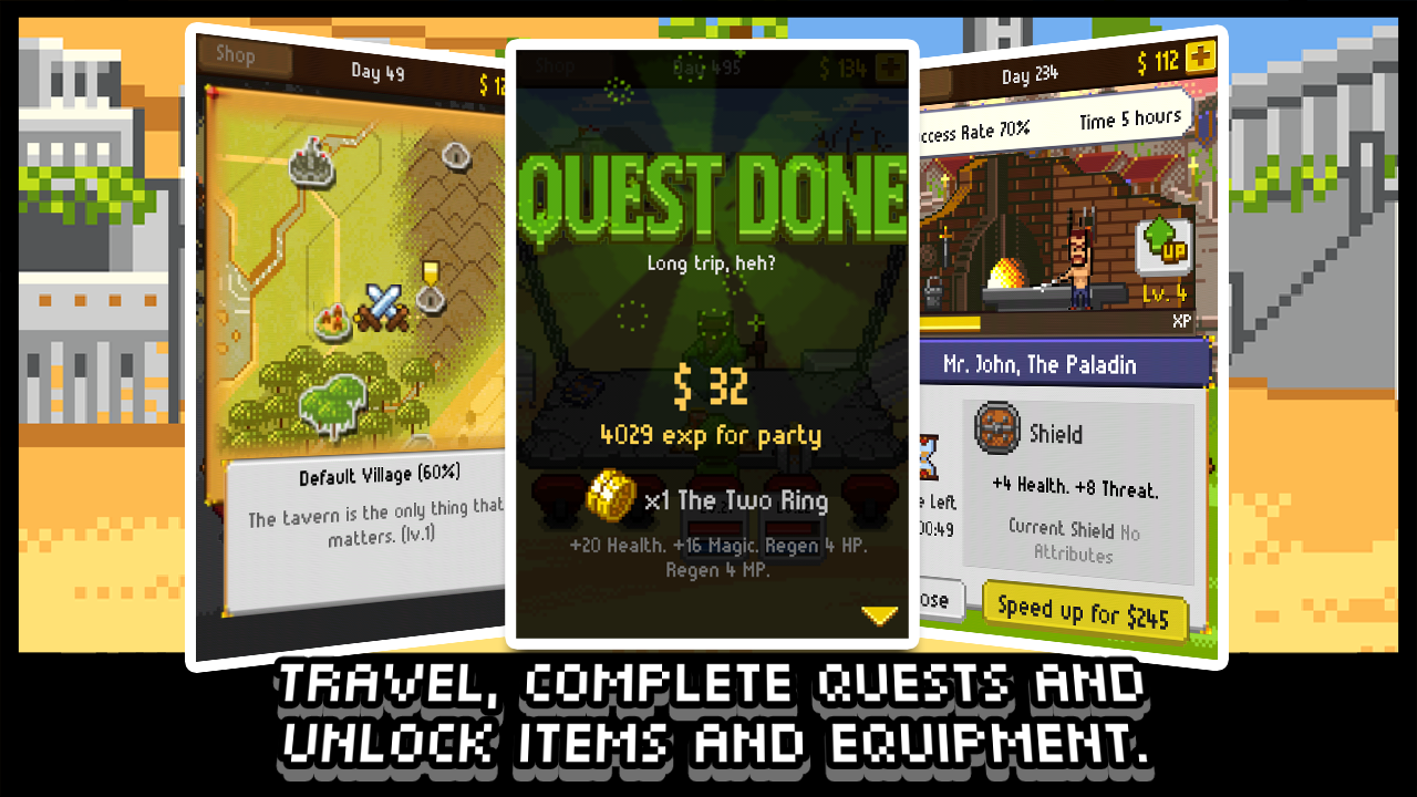 Knights of Pen & Paper +1 Game Screenshot