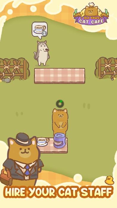 Screenshot 1 of Idle Paws: Cat Cafe 