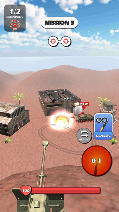 Canon Fire screenshot game