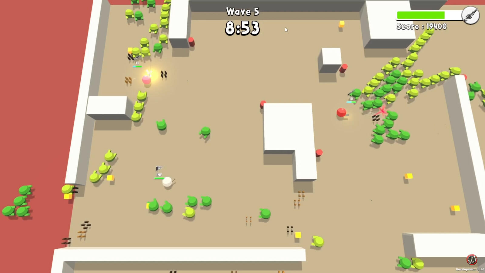Around Us : Zombie Shooter Game Screenshot