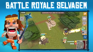 Captura de Tela do Jogo Dinos Royale