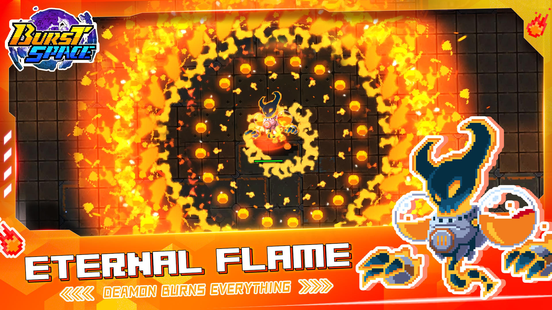 Burst Space Game Screenshot