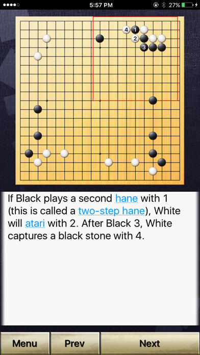 How to play Go "Beginner's Go" Game Screenshot