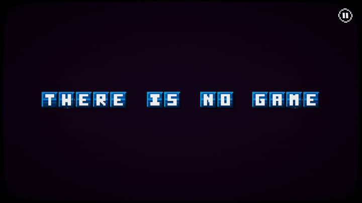 Screenshot 1 of There is no game - Jam Edition 1.04