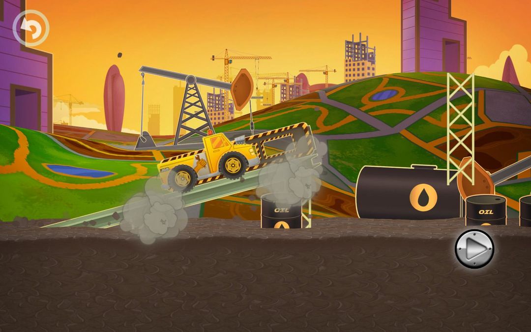Screenshot of Fun Kid Racing City Builder