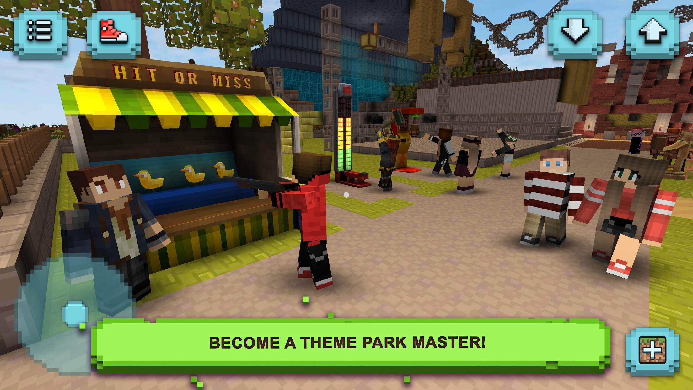 Screenshot 1 of Тематический парк Craft: Build & Ride 1.45