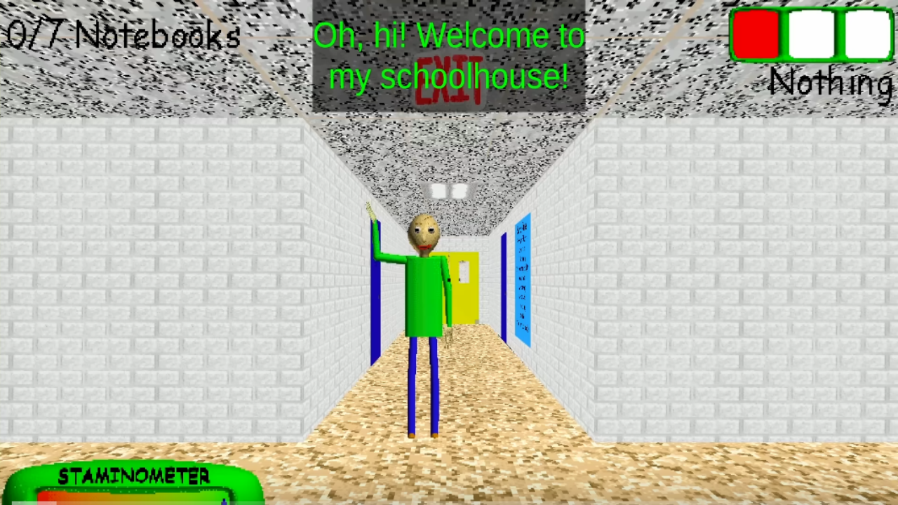 BALDI’S FUN SCHOOL Game Screenshot