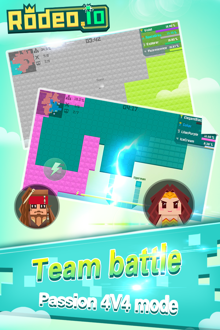 Rodeo.io Game Screenshot
