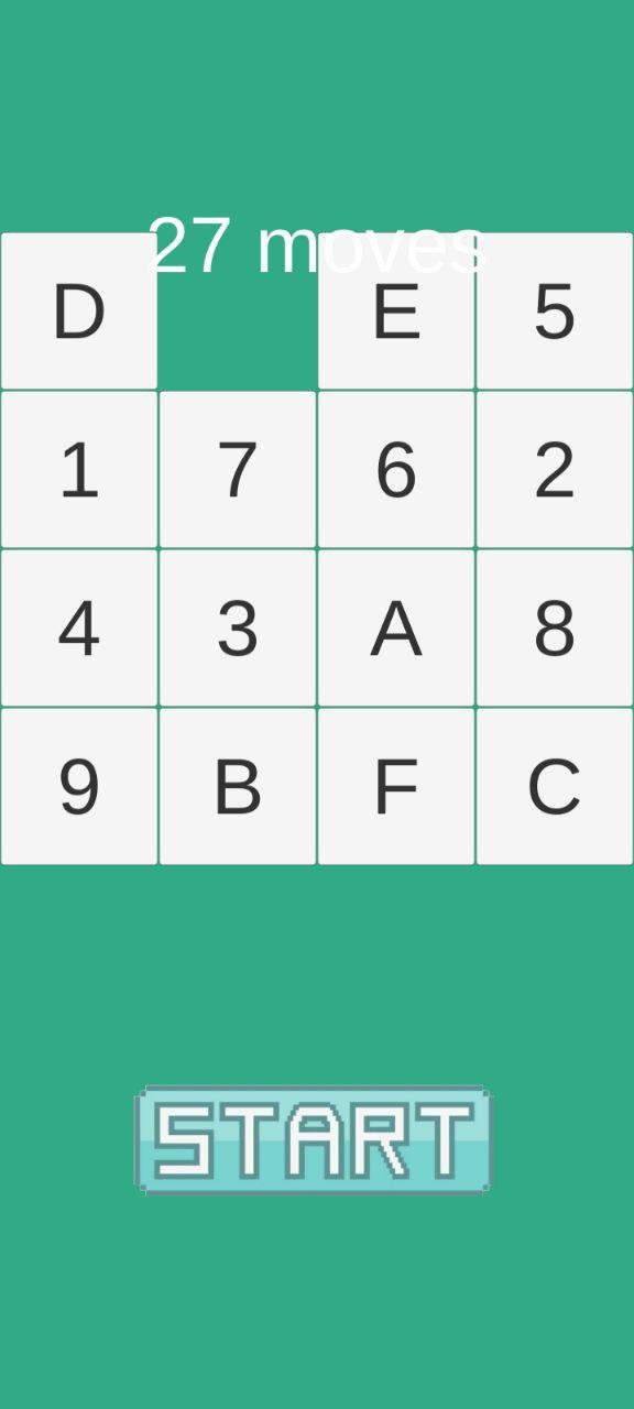 Fifteen System Game Screenshot