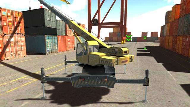 Crane Truck Pro Simulator 23 게임 스크린샷