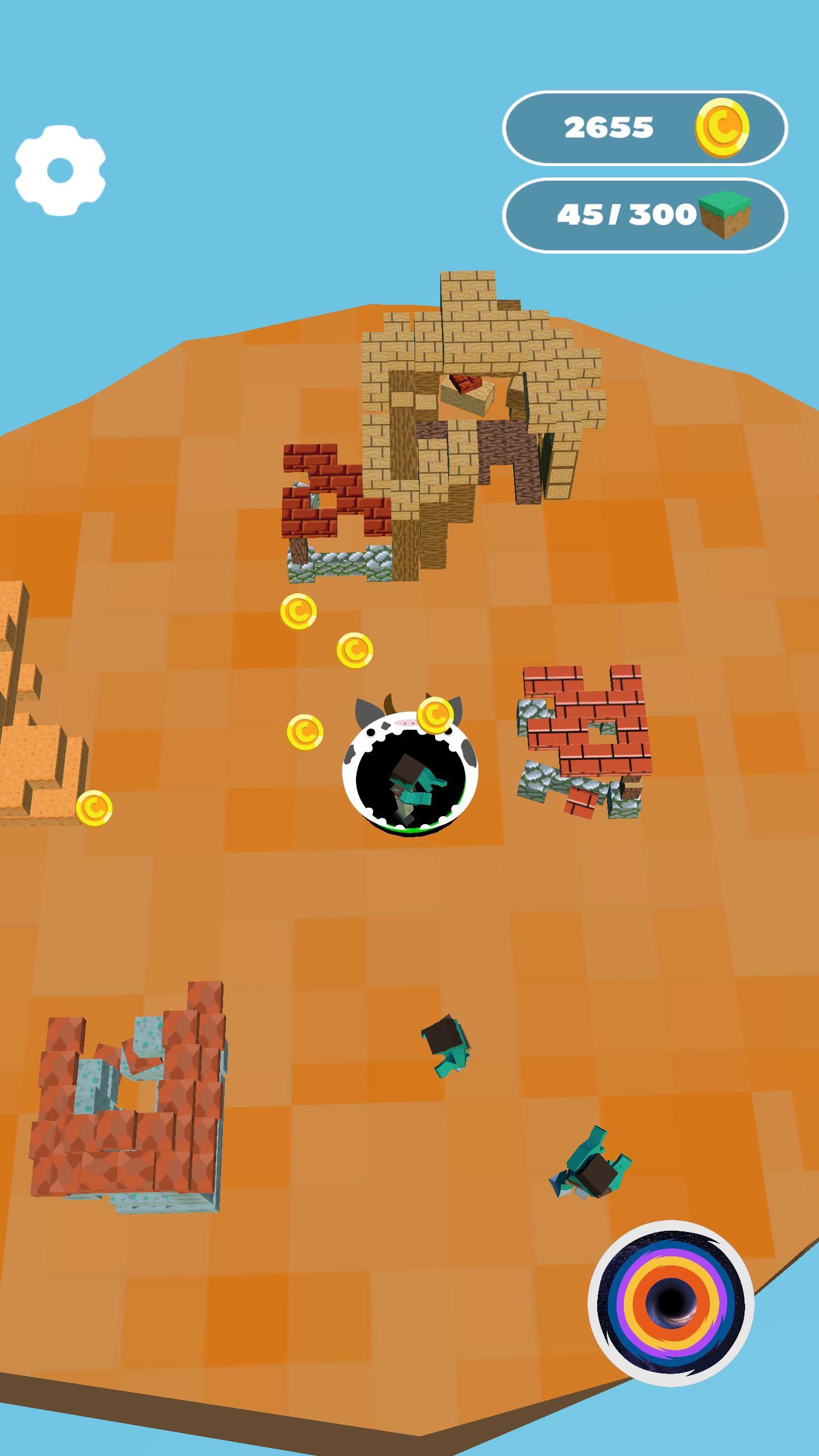 Hole Craft Game Screenshot