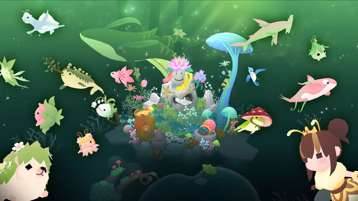 Screenshot 1 of Tap Fish AbyssRium - Healing Aquarium (+VR) ကိုနှိပ်ပါ။ 1.70.0