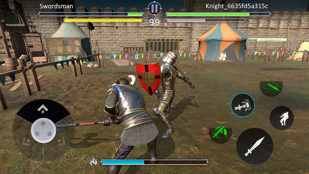Knights Fight 2: New Blood 게임 스크린 샷