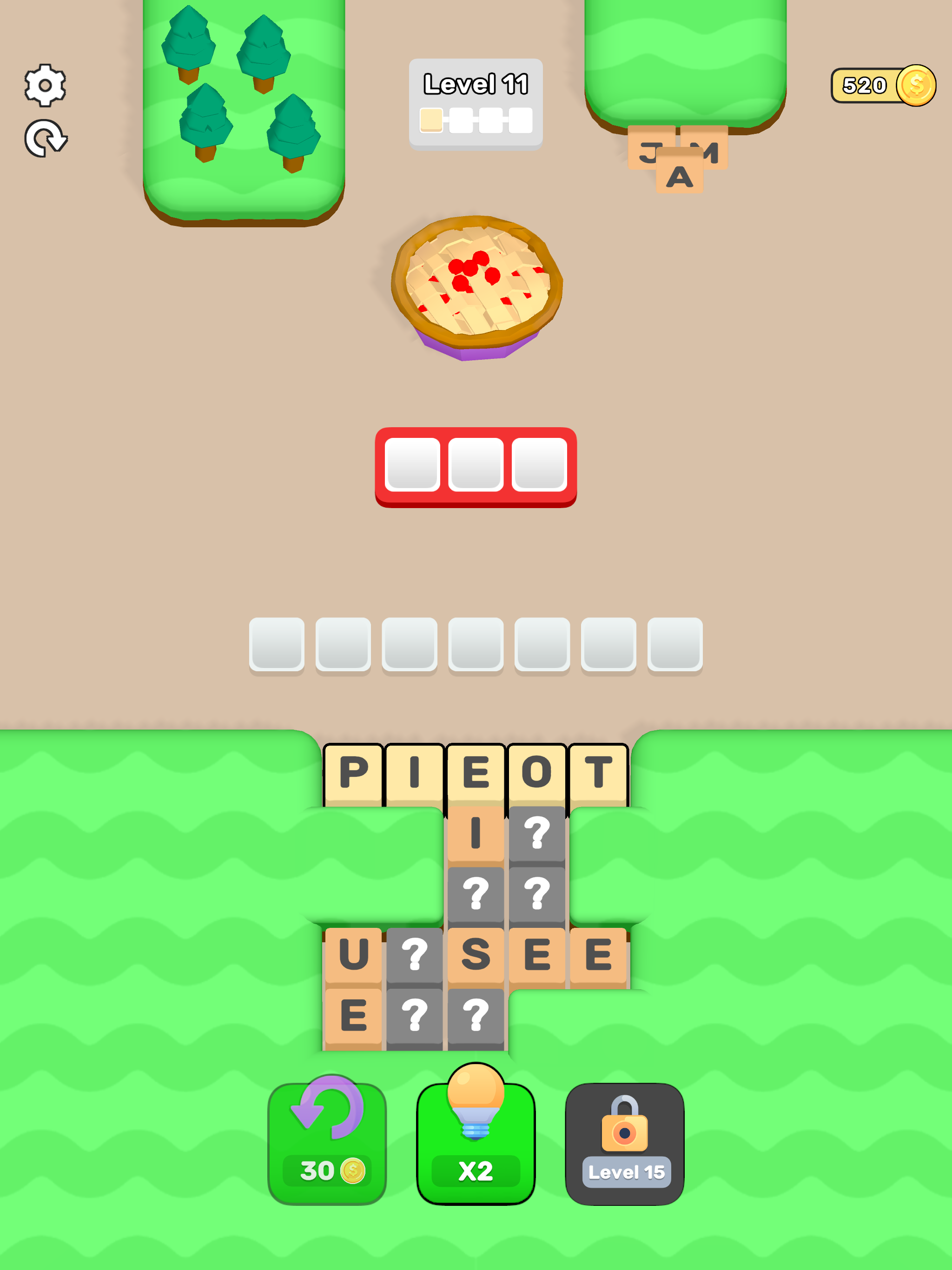 Word Jam Game Screenshot