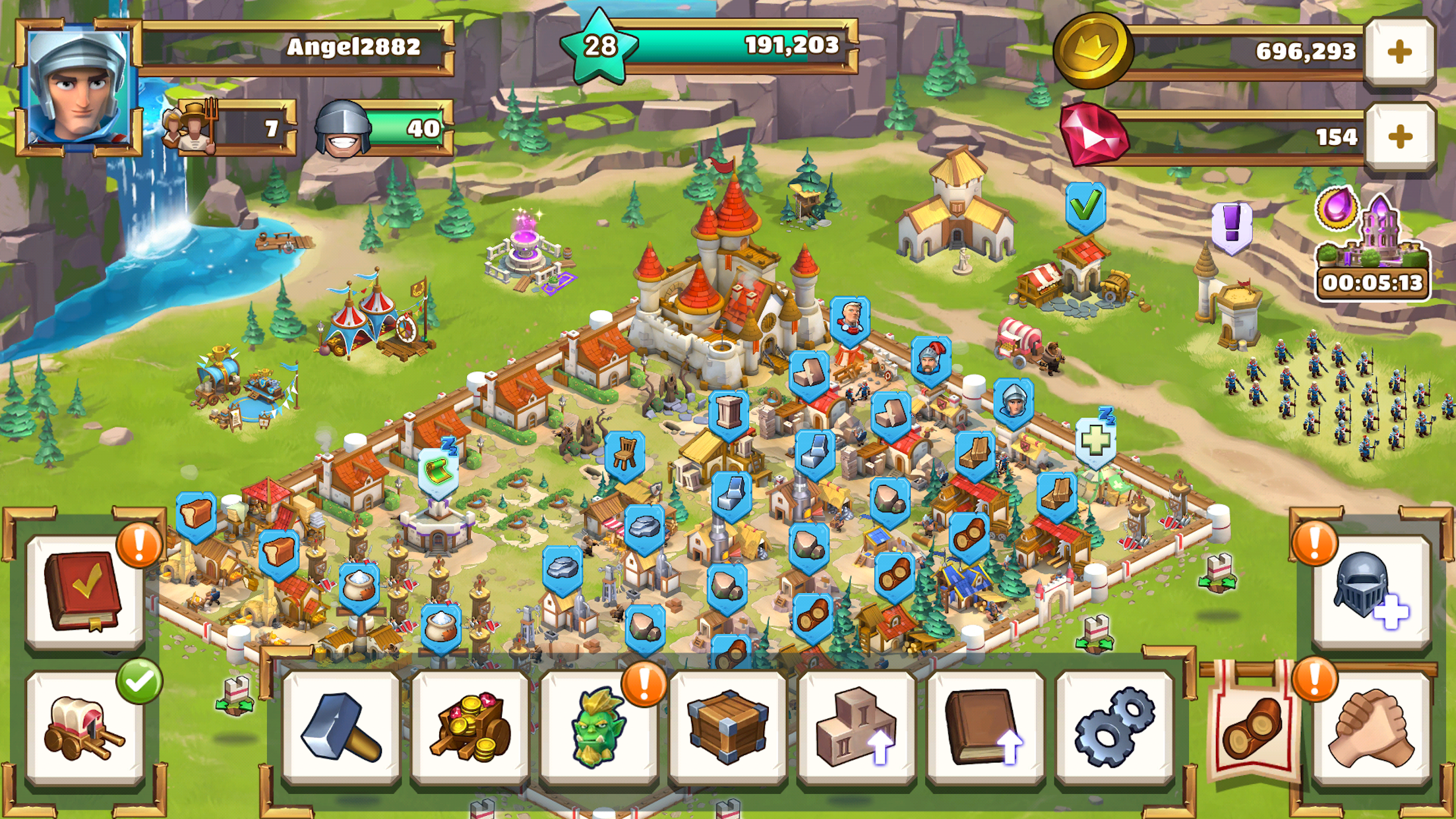 Empire: Age of Knights Game Screenshot