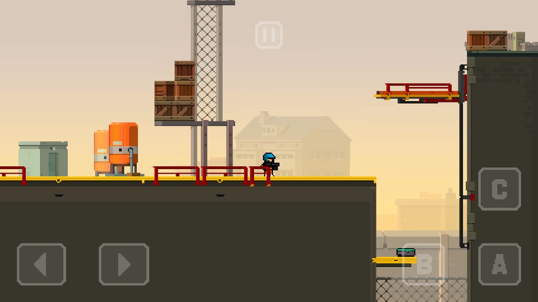 Prison Run and Gun screenshot game