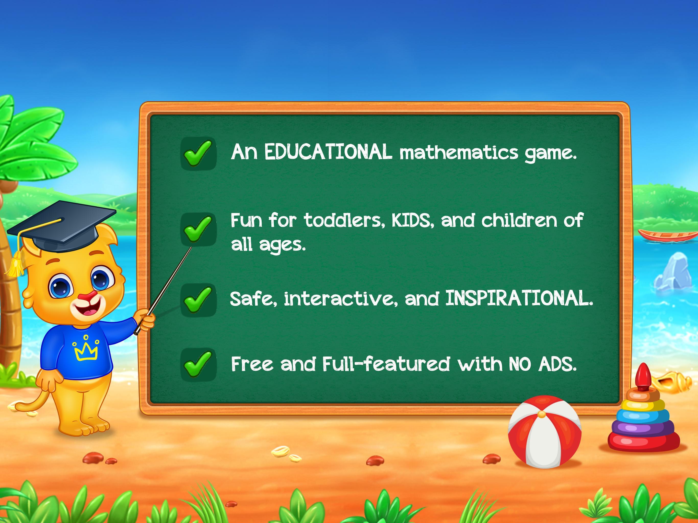 Screenshot of Math Kids: Math Games For Kids