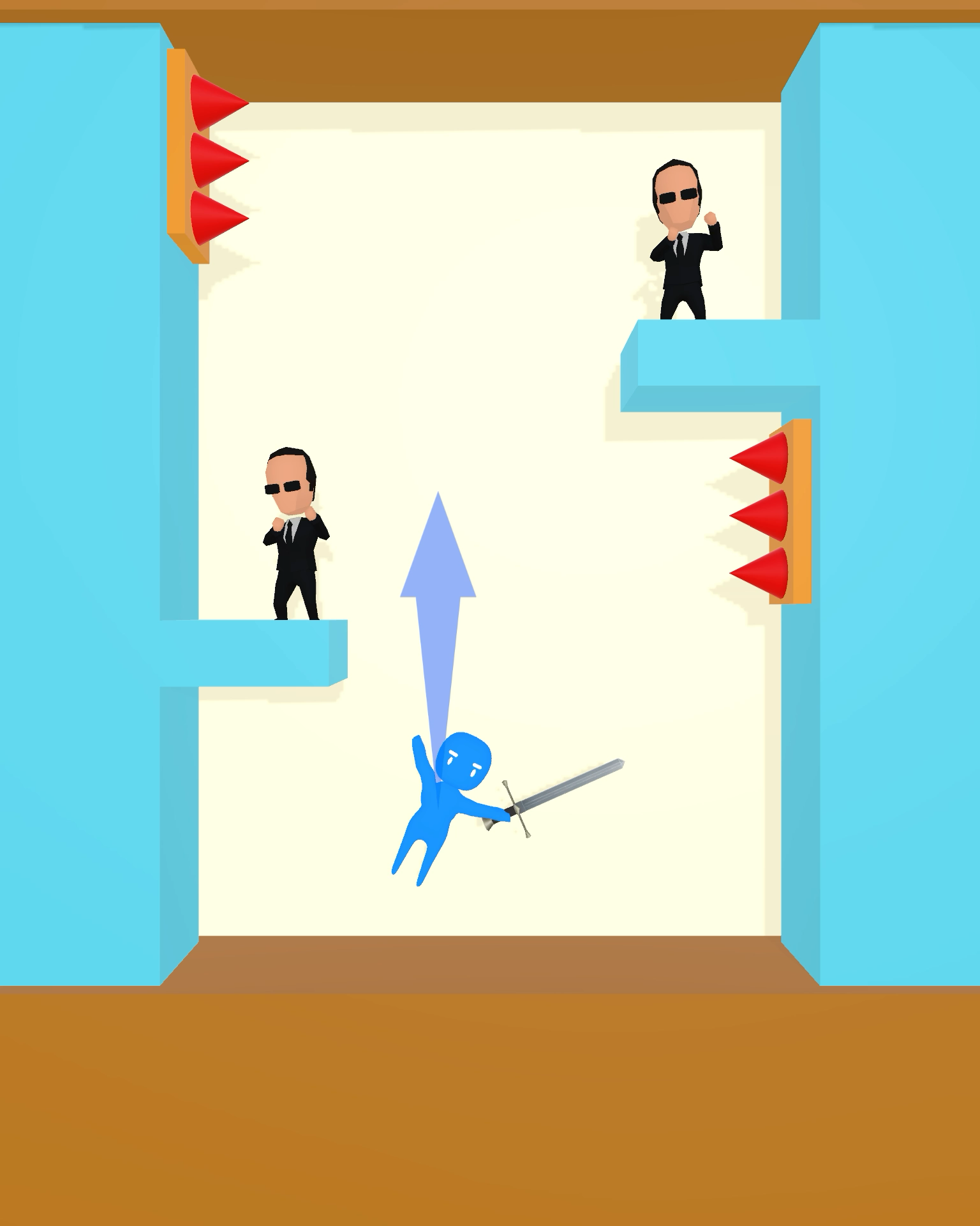 Swordman Jump Game Screenshot