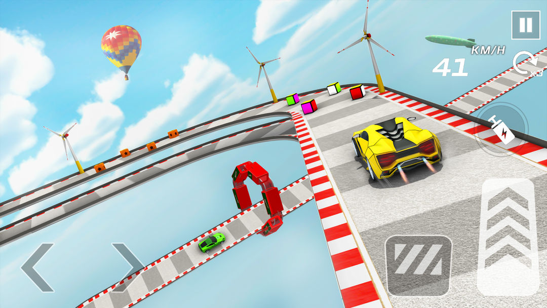 Screenshot of Car Games 3D - GT Car Stunts