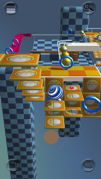 Ball Travel 3D Retro 遊戲截圖