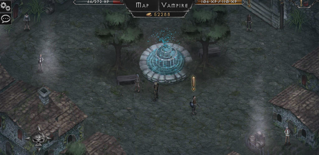 Screenshot of the video of Vampire's Fall: Origins RPG