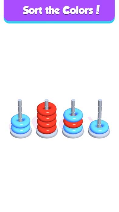 Скриншот игры Hoop Stack