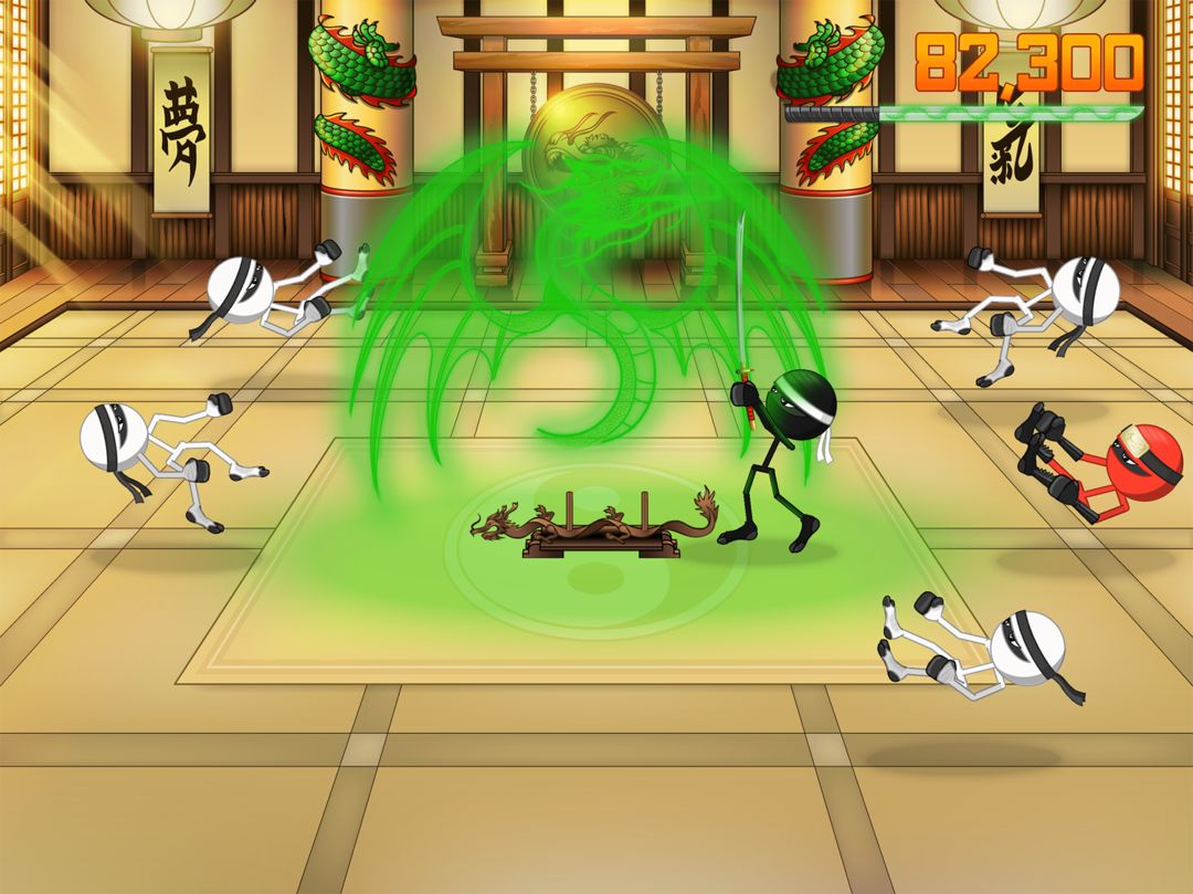 Screenshot of Stickninja Smash
