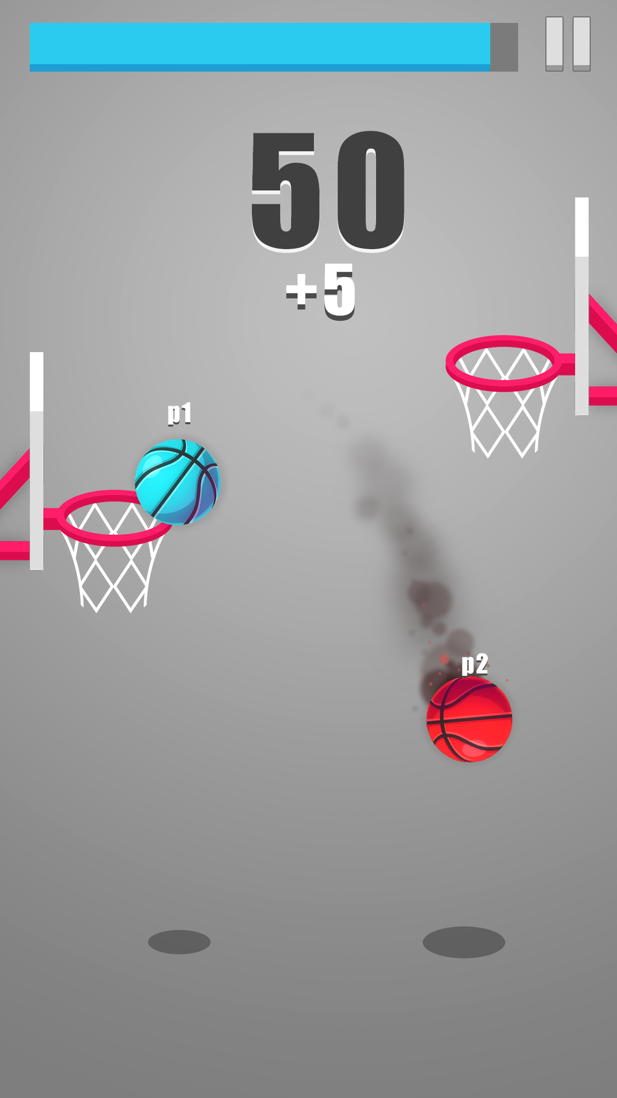 Screenshot of  Dunk!Dunk Ball