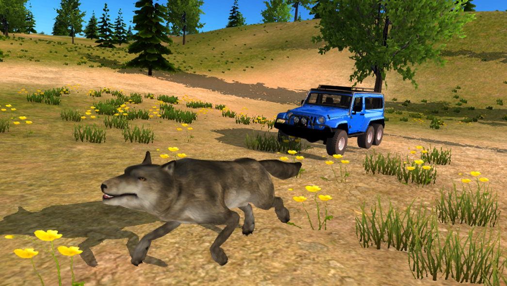6x6 Offroad Truck Driving Simulator 遊戲截圖