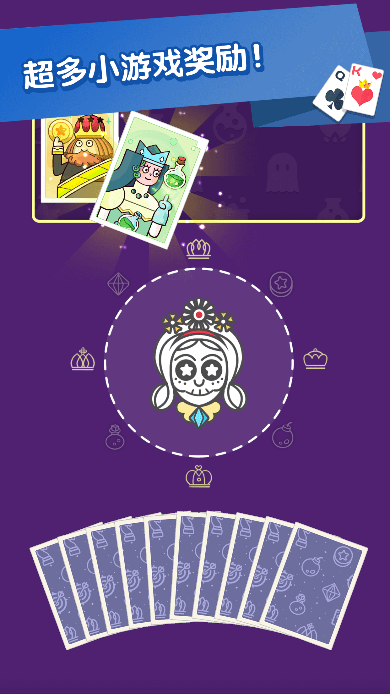 Cuplikan Layar Game Theme Solitaire: Tripeaks Game