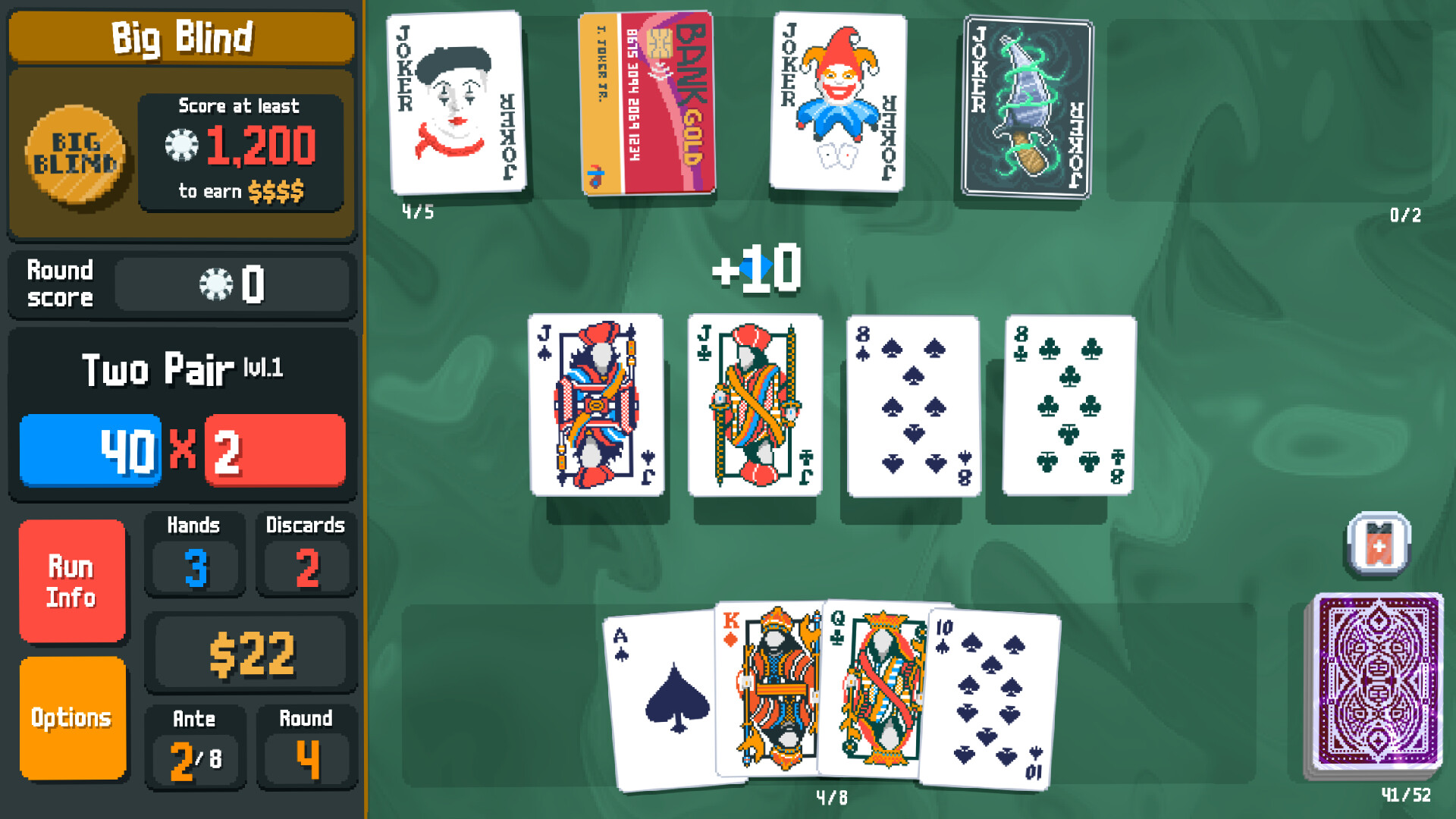 Balatro screenshot game