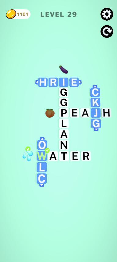 Word Swipe Game Screenshot