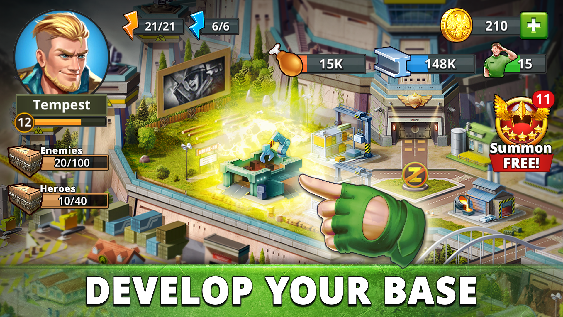 Puzzle Combat: Match-3 RPG Game Screenshot