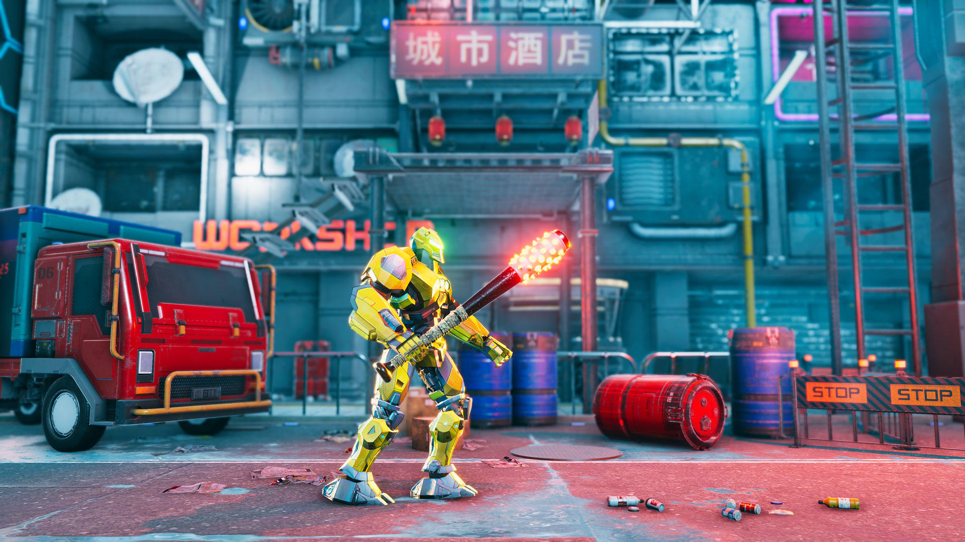 Screenshot 5 of Robot Fighting kung Fu Games 