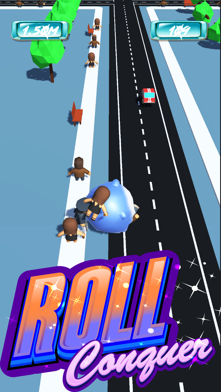 Big Big Rolling Baller 2 Game Screenshot