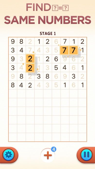 Number Match - Fun Puzzle Game Game Screenshot