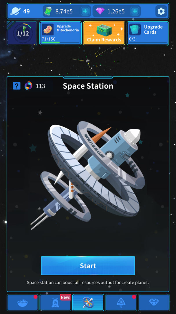 Screenshot of Space Colonizers - the Sandbox