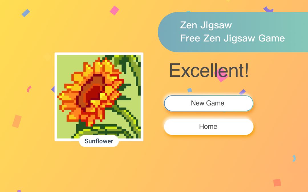 Screenshot of Zen Jigsaw®