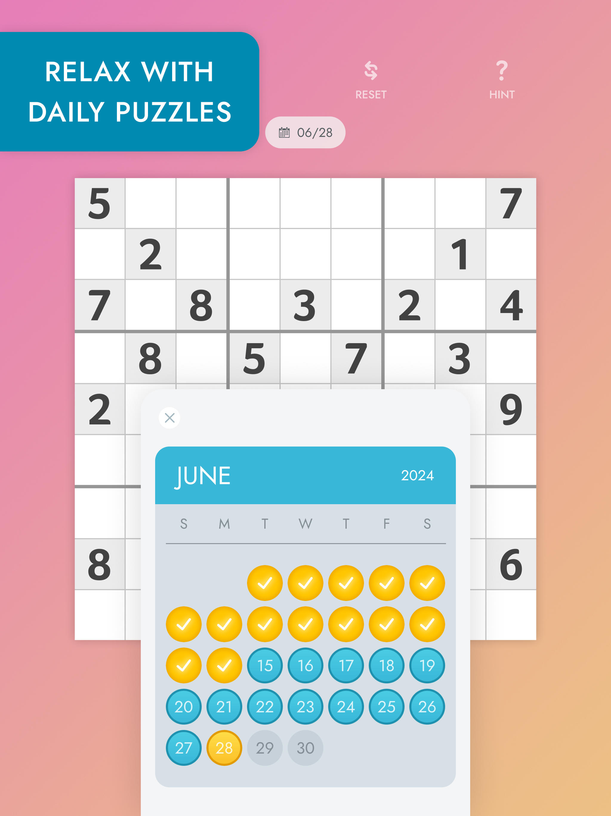 Cuplikan Layar Game Sudoku: Number Match Game