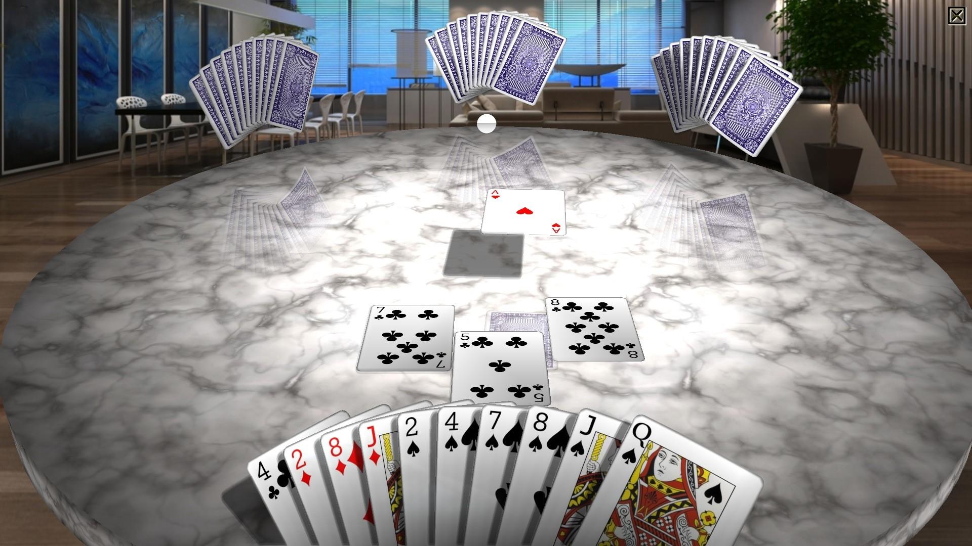 Screenshot of Hearts 3D Premium