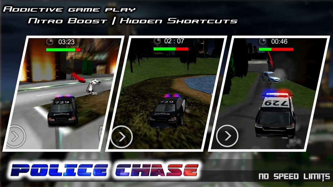 Police Chase : No Speed Limits ภาพหน้าจอเกม
