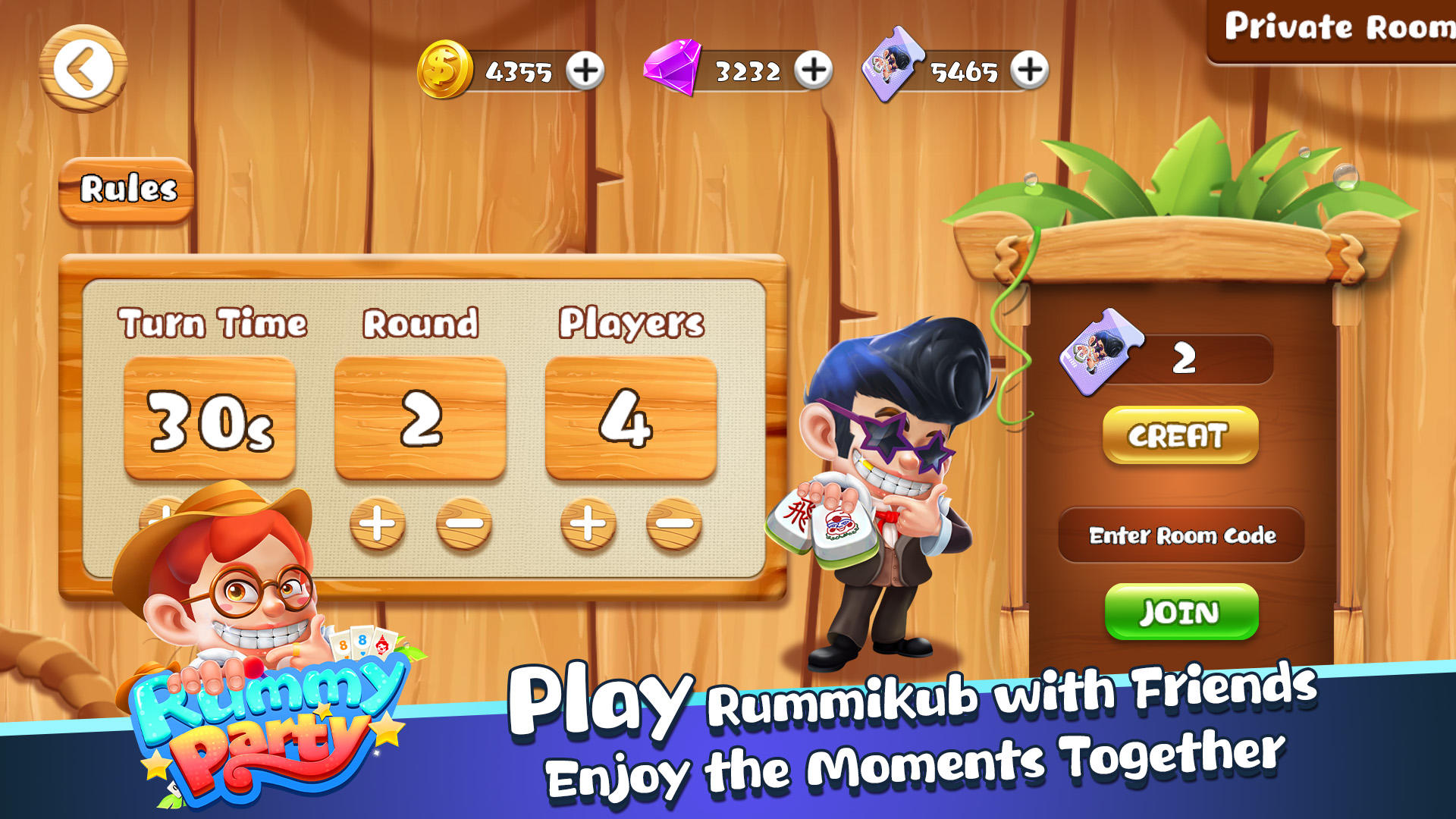 Screenshot of Rummy Party