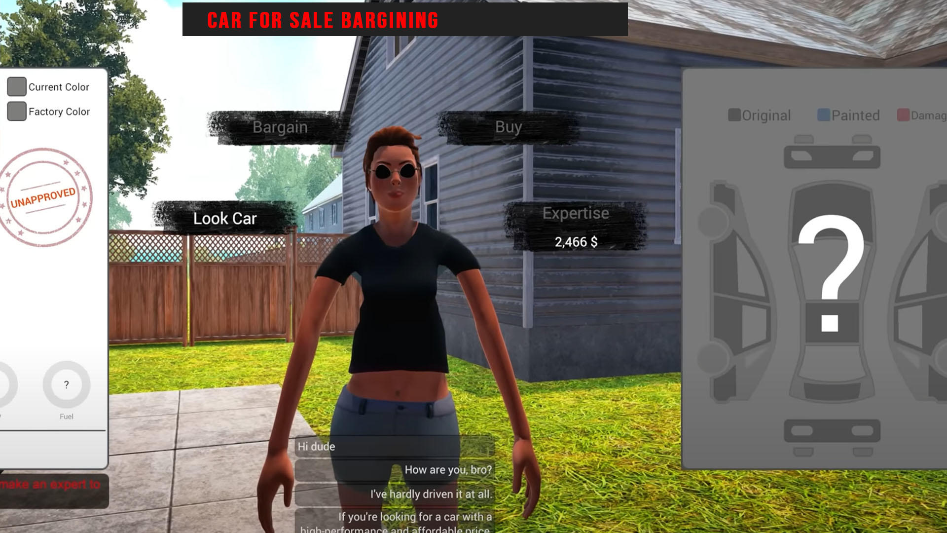 Car Dealer Tycoon Simulator 3D Game Screenshot