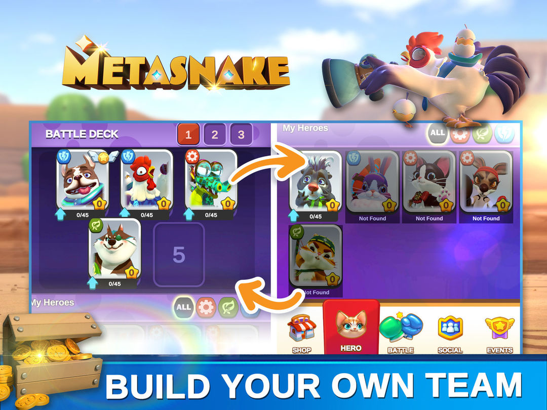 METASNAKE(BETA) screenshot game