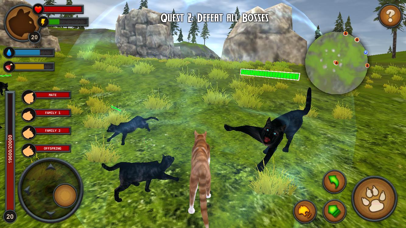 Cats of the Forest 遊戲截圖