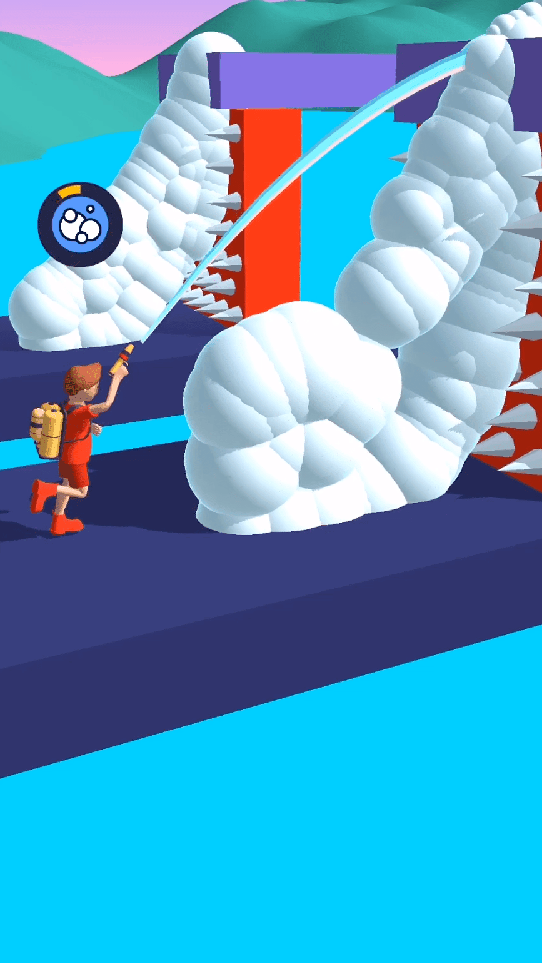 Foam Climber Game Screenshot