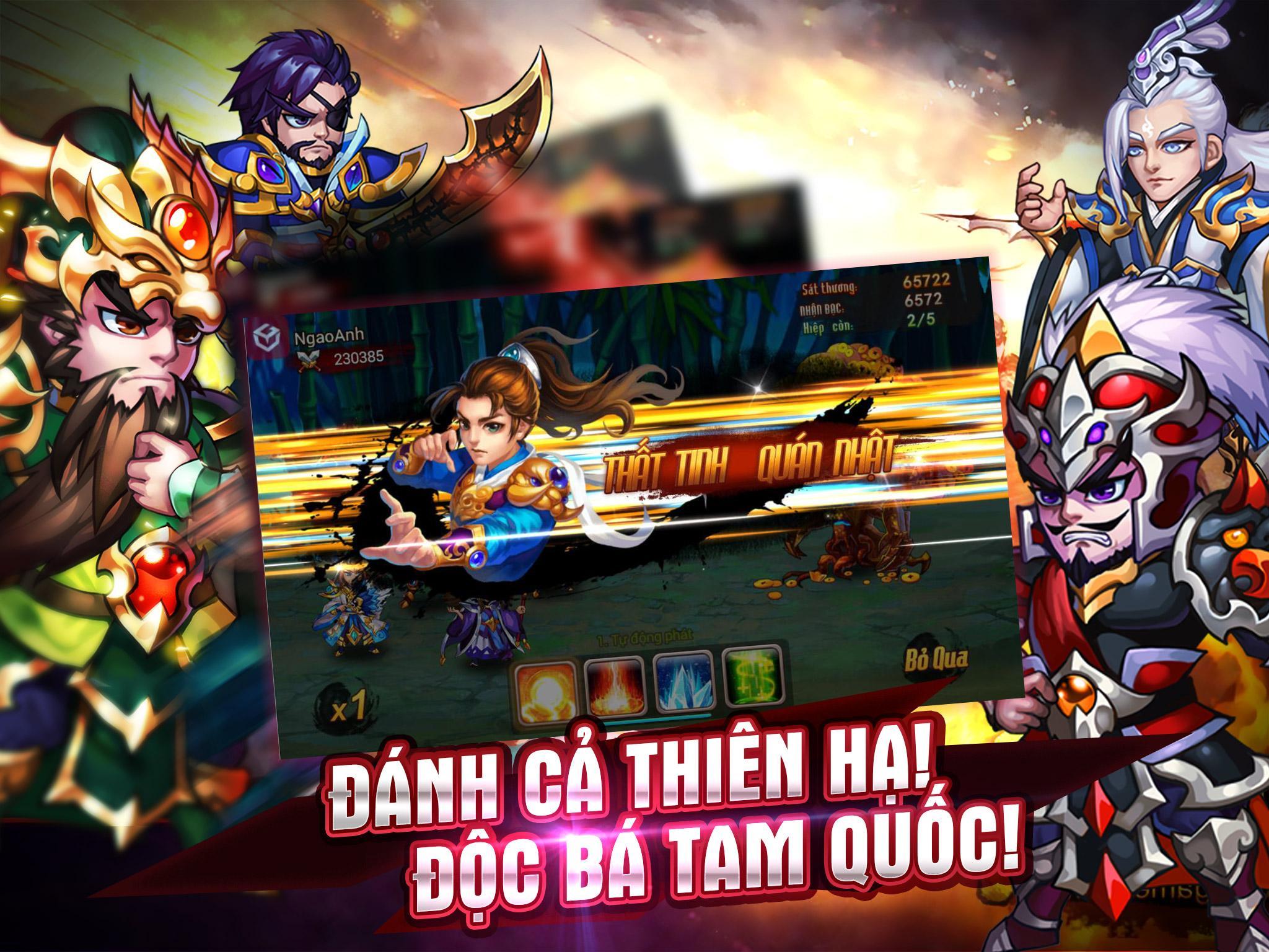 Soái Ca Tam Quốc Game Screenshot